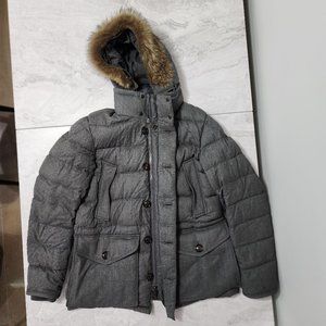 Moncler Rethel Puffer Coat Men Gray Size 5